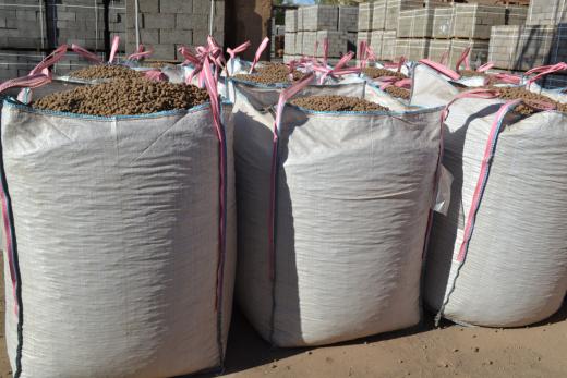 Керамзит в биг-бэгах 10-20 мм объём 1,8 м3