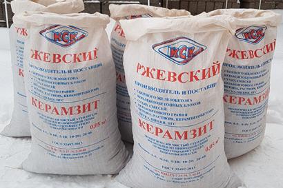 Керамзит в мешках